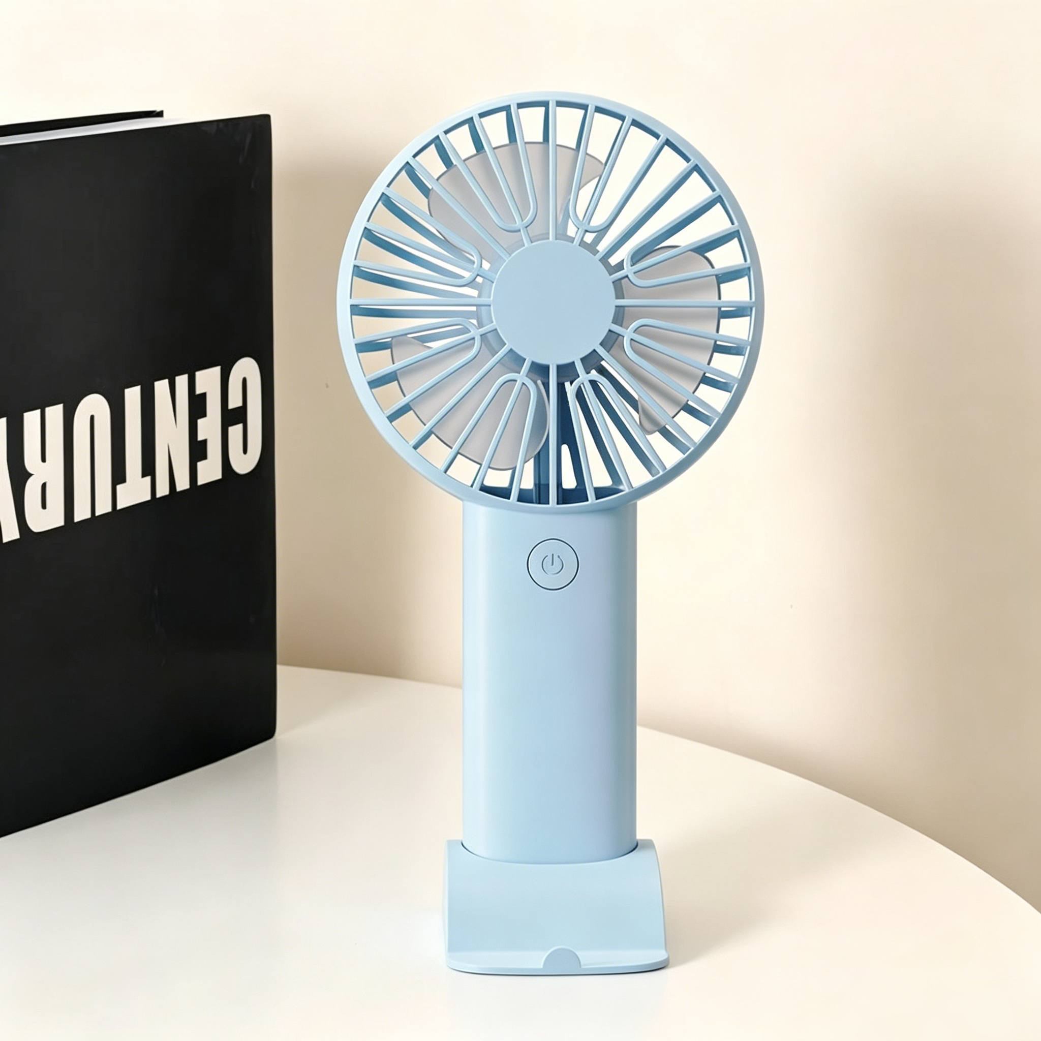 Mini ventilador de mano recargable por USB
