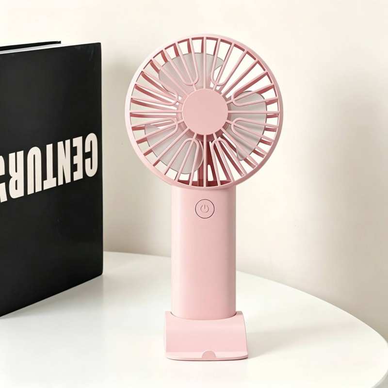 Mini ventilador de mano recargable por USB