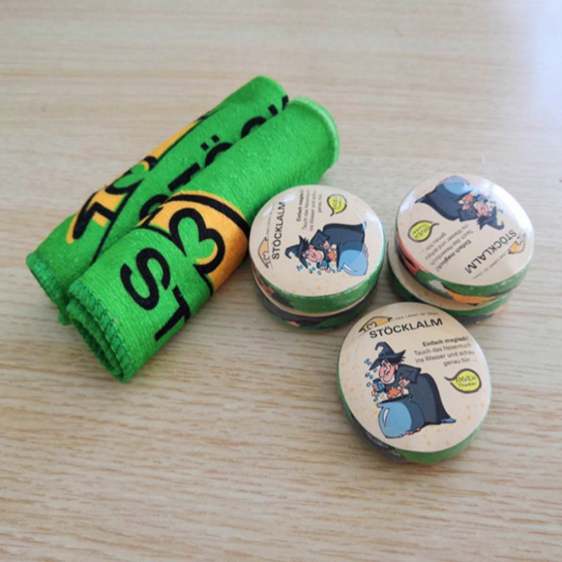 Toalla comprimida desechable con forma personalizada