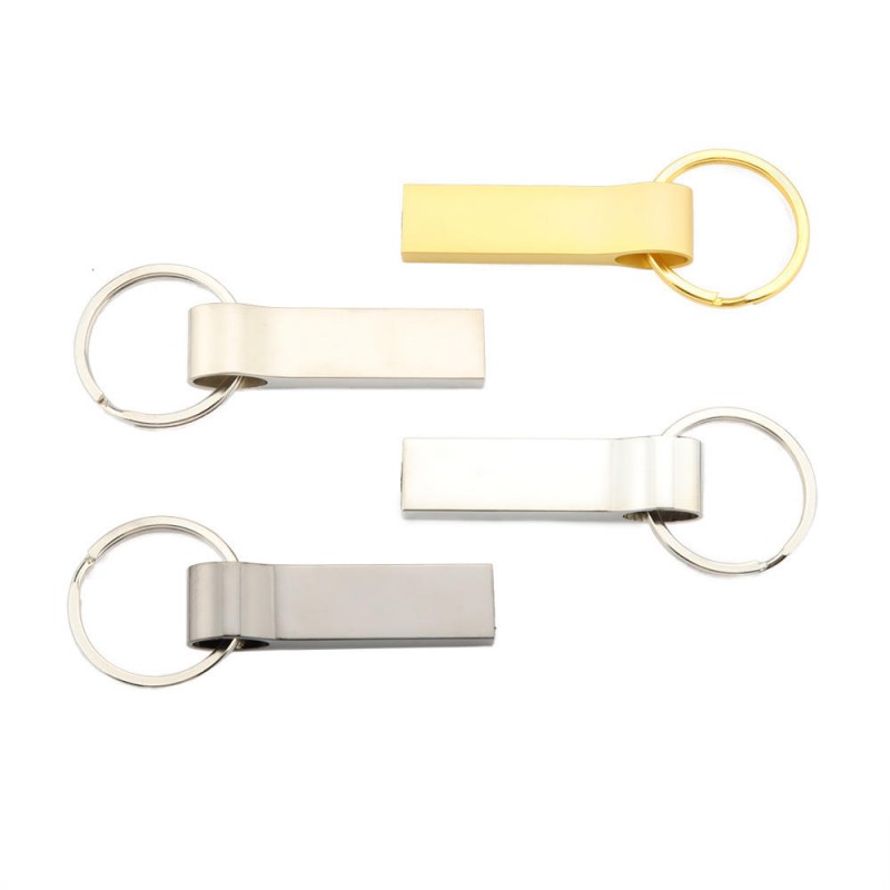 Unidad flash USB 2.0 con llavero de metal Unidad flash USB 2.0 con llavero de metal