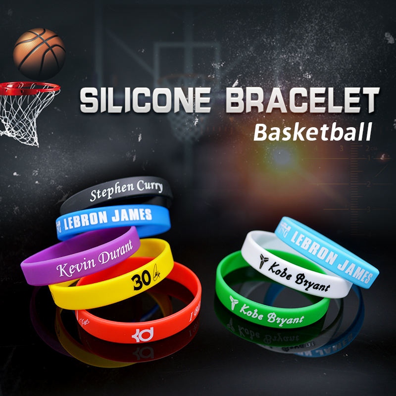 Pulseras deportivas de silicona personalizadas Pulseras deportivas de silicona personalizadas