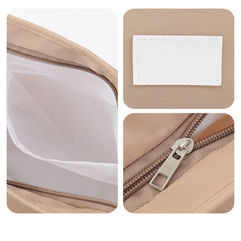 Bolsa de almuerzo de nailon plegable con logotipo personalizado