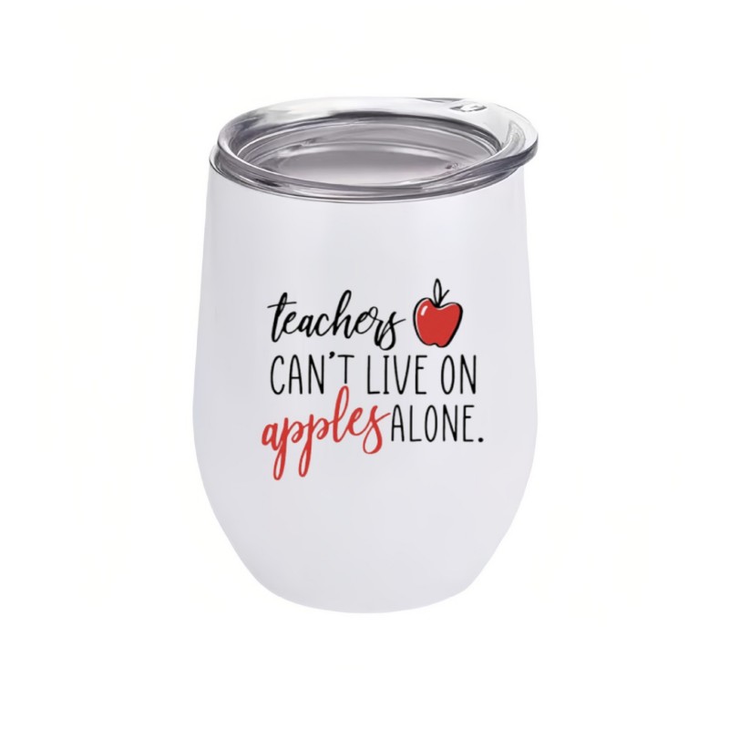 Vaso de vino aislado con impresión 3D personalizada