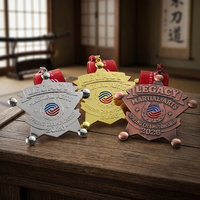 Medallas deportivas troqueladas personalizadas Medallas deportivas troqueladas personalizadas