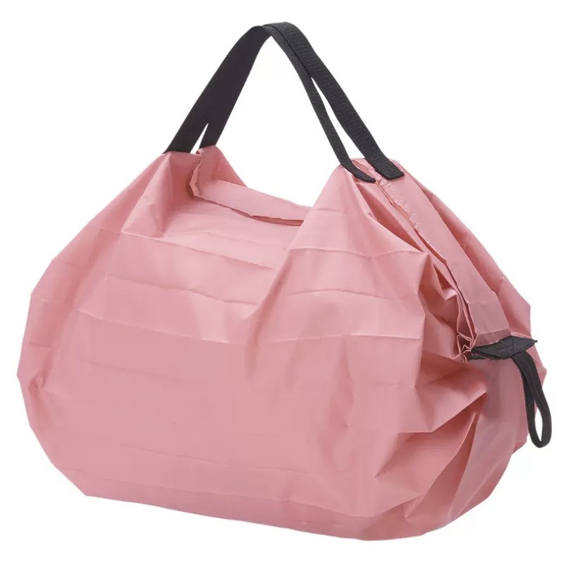 Bolsa plegable de poliéster plegable con logotipo personalizado