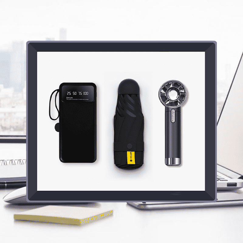 Set de regalo corporativo práctico personalizado