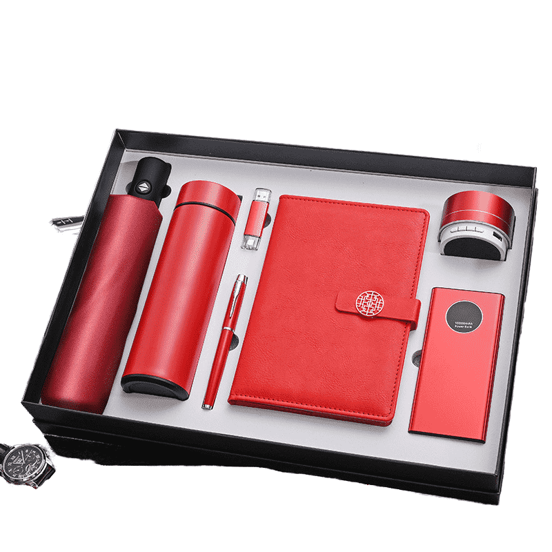 Caja de regalo empresarial en 1 con logotipo personalizado 7 para la graduación del personal