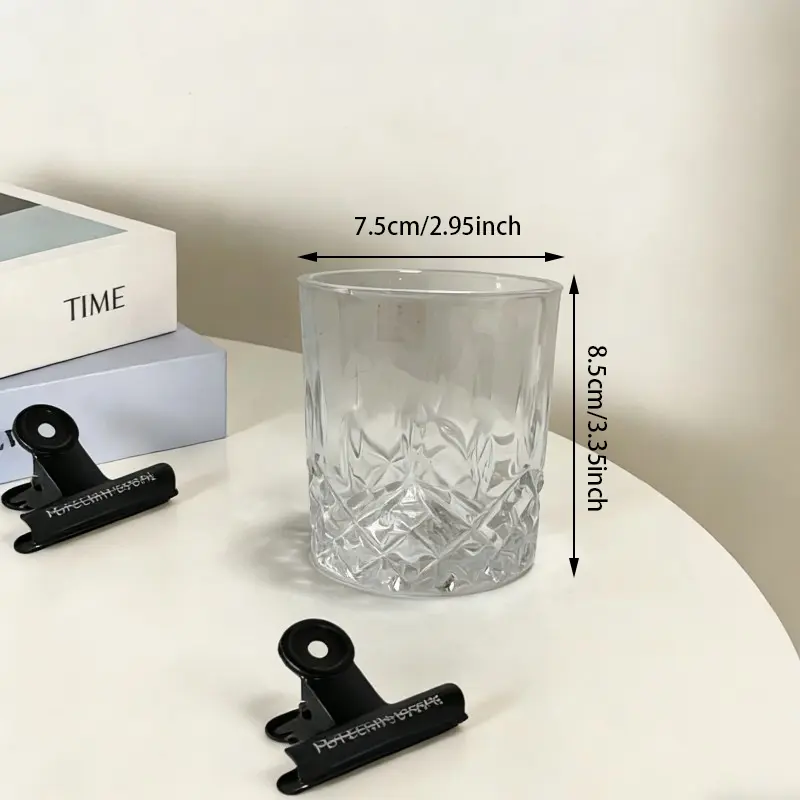 Vasos de whisky de cristal