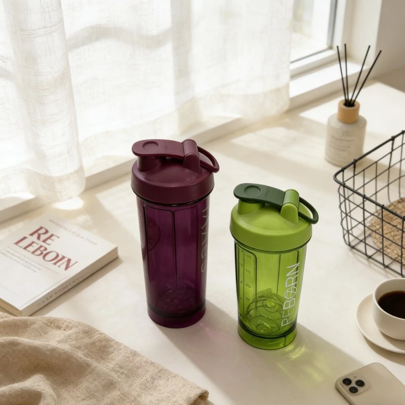 Fitness Transparent Protein Shaking Water Bottle Fitness Transparent Protein Shaking Water Bottle