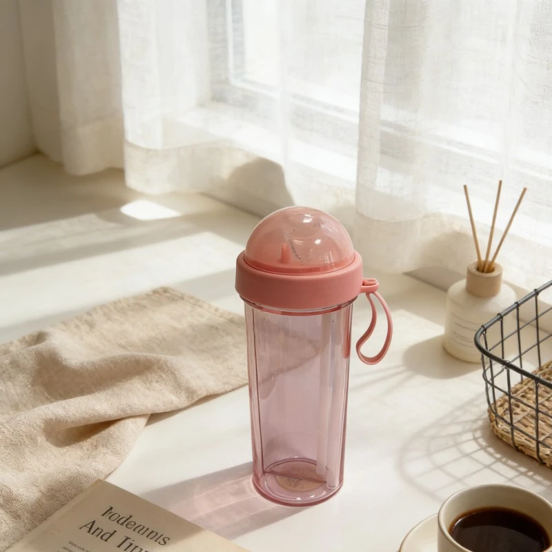 Single Layer Separated Double Drinking Plastic Cup Single Layer Separated Double Drinking Plastic Cup