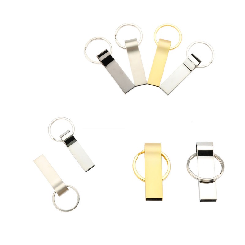 Unidad flash USB 2.0 con llavero de metal