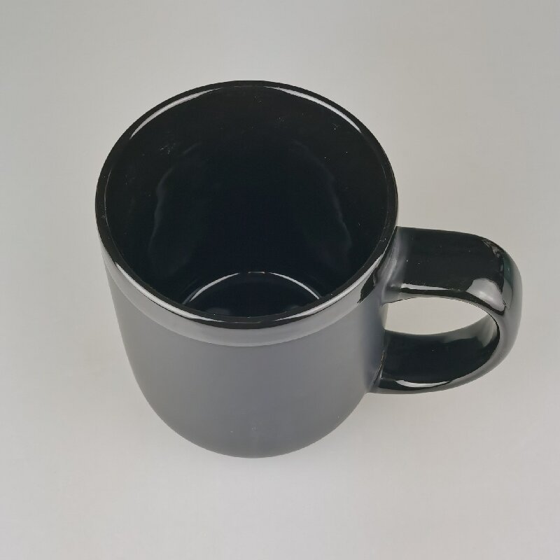 Taza de café de cerámica mate con logotipo personalizado para regalo de cafetería