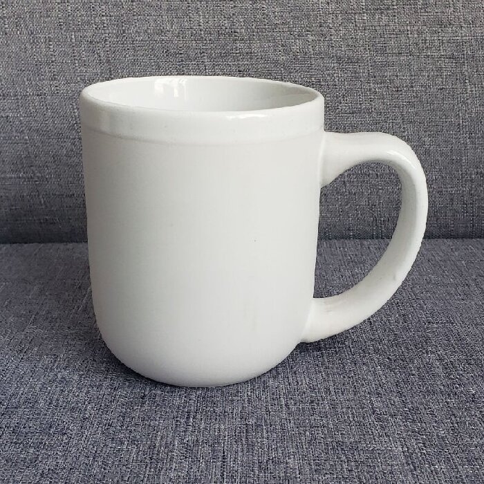 Taza de café de cerámica mate con logotipo personalizado para regalo de cafetería